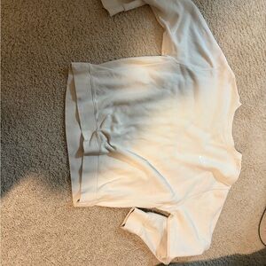 Nike Mens Cream Crewneck Sweatshirt